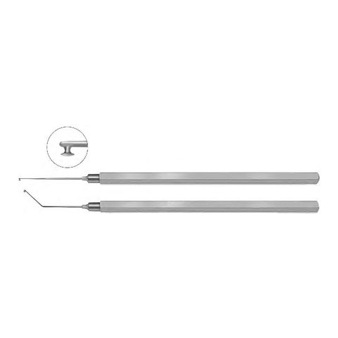 Graether Collar Button Micro Iris Retractor